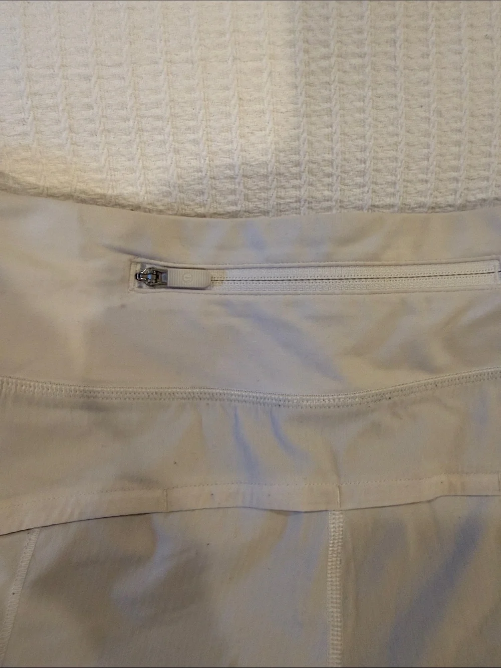 lululemon athletica white Athletic Shorts